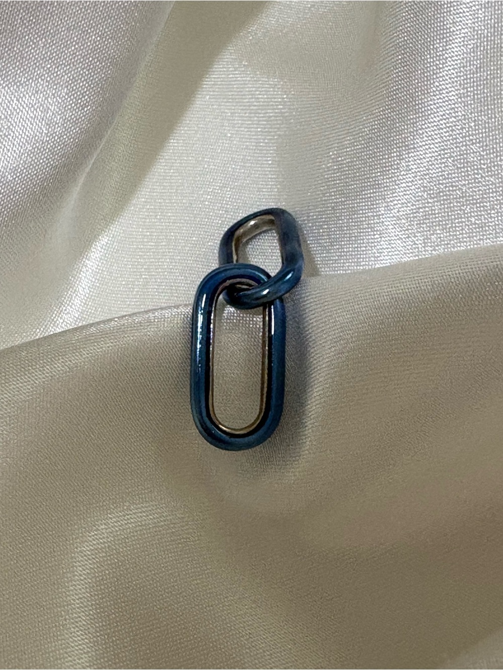 Pandora ME  Sterling silver Styling electric 
 Blue Double Link - Picture 3 of 6